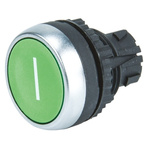 BACO Flush Green Push Button Head - I, 22mm Cutout, Round