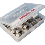 Jubilee 32 Piece Stainless Steel Worm Drive Hose Clip Kit, 9.5 → 12mm and 30 → 40mm Inside Diameter