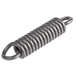 RS PRO Steel Extension Spring, 78.5mm x 18mm