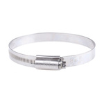 HI-GRIP Stainless Steel Slotted Hex Worm Drive, 13mm Band Width, 80 → 100mm ID