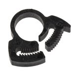 RS PRO Nylon  Snap Grip Hose Clamp, 1.5mm Band Width, 9.2 → 10.8mm ID