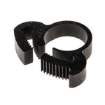 RS PRO Nylon Snap Grip Hose Clamp, 6.4mm Band Width, 11.1 → 13.4mm ID