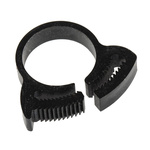RS PRO Nylon Snap Grip Hose Clamp, 7.1mm Band Width, 18.1 → 21.4mm ID