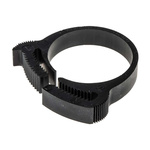 RS PRO Nylon Snap Grip Hose Clamp, 7.4mm Band Width, 26.5 → 30.4mm ID