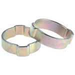RS PRO Steel O Clip, 10mm Band Width, 23 → 27mm ID