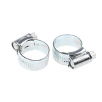 HI-GRIP Steel Slotted Hex Worm Drive, 13mm Band Width, 14 → 22mm ID