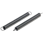 RS PRO Steel Extension Spring, 32.9mm x 3.6mm