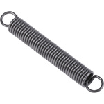 RS PRO Steel Extension Spring, 49mm x 7mm