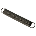 RS PRO Steel Extension Spring, 75.4mm x 11mm
