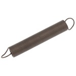RS PRO Steel Extension Spring, 82.8mm x 12mm