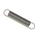 RS PRO Stainless Steel Extension Spring, 25mm x 5mm