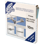 Jubilee 1 Piece Mild Steel Worm Drive Hose Clip Banding