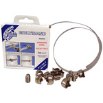 Jubilee 9 Piece Stainless Steel Worm Drive Hose Clip Banding