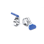 RS PRO Zinc-Plated Mild Steel Thumb Screw Worm Drive, 9.5mm Band Width, 11 → 16mm ID