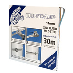 Jubilee Zinc-Plated Mild Steel Hose Clip, 11mm Band Width