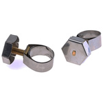 Unex Brass (Bolt), Stainless Steel Thumb Hex Unex, 11mm Band Width, 14 → 19mm ID