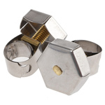 Unex Brass (Bolt), Stainless Steel Thumb Hex Unex, 11mm Band Width, 9 → 12mm ID