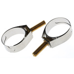 Unex Brass (Bolt), Stainless Steel Slotted Screw Unex, 11mm Band Width, 21.8 → 27mm ID