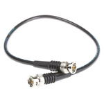 TE Connectivity Male BNC to Male BNC RG59 Coaxial Cable, 75 Ω