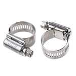 HI-TORQUE Stainless Steel Slotted Hex Worm Drive, 16mm Band Width, 20 → 27mm ID