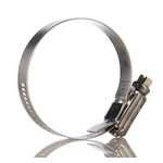 HI-TORQUE Stainless Steel Slotted Hex Worm Drive, 16mm Band Width, 40 → 60mm ID