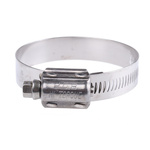 HI-TORQUE Stainless Steel Slotted Hex Worm Drive, 16mm Band Width, 50 → 70mm ID