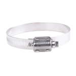 HI-TORQUE Stainless Steel Slotted Hex Worm Drive, 16mm Band Width, 80 → 100mm ID