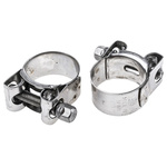 MIKALOR Stainless Steel Hex Screw Bolt Drive, 20mm Band Width, 31 → 34mm ID