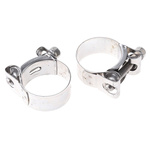 MIKALOR Stainless Steel Hex Screw Bolt Drive, 20mm Band Width, 37 → 40mm ID