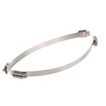 JCS Hi-Torque 5 Piece Stainless Steel Hose Clip Kit, 20 → 27mm and 470 → 500mm Inside Diameter