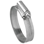 Jubilee Zinc-Plated Mild Steel Slotted Hex Worm Drive, 13mm Band Width, 16 → 22mm ID