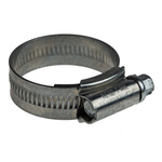Jubilee Zinc-Plated Mild Steel Slotted Hex Worm Drive, 13mm Band Width, 25 → 35mm ID
