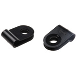 HellermannTyton 3.2mm Black, Polyamide P Clip
