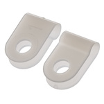HellermannTyton 3.2mm Natural, Polyamide P Clip