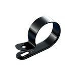 RS PRO 15.8mm Black, Nylon 66 P Clip