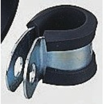 HellermannTyton 9.5mm Black, Natural, Aluminium P Clip