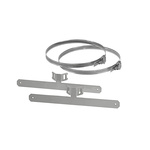 HENSEL Stainless Steel Hex Screw Hose Clip Kit, 44mm Band Width, 60 → 150mm ID
