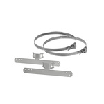 HENSEL Stainless Steel Hex Screw Hose Clip Kit, 60 → 150mm ID