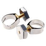 Unex Brass (Bolt), Stainless Steel Thumb Hex Unex, 11mm Band Width, 17.3 → 22mm ID