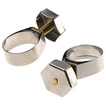 Unex Brass (Bolt), Stainless Steel Thumb Hex Unex, 11mm Band Width, 19.8 → 25mm ID