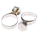 Unex Brass (Bolt), Stainless Steel Thumb Hex Unex, 11mm Band Width, 35.3 → 41mm ID