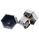 Unex Brass (Bolt), Stainless Steel Thumb Hex Unex, 11mm Band Width, 7.4 → 10mm ID