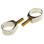 Unex Brass (Bolt), Stainless Steel Slotted Screw Unex, 11mm Band Width, 17.3 → 22mm ID