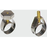 Unex Brass (Bolt), Stainless Steel Slotted Screw Unex, 11mm Band Width, 30 → 35mm ID