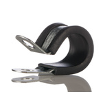 JCS 16mm Black, Stainless Steel P Clip