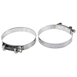 MIKALOR Stainless Steel Hex Screw Bolt Drive, 28mm Band Width, 162 → 174mm ID
