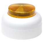 Cranford Controls VXB Amber LED Beacon, 20 → 35 V dc, Flashing, Surface Mount