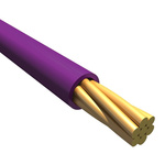 Alpha Wire Purple, 0.2 mm² Hook Up Wire Premium Series , 30m