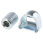 Jubilee Zinc-Plated Mild Steel Allen Screw Housing, Screw, 11mm Band Width