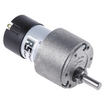 Micromotors Geared DC Geared Motor, 24 V, 15 Ncm, 110 rpm, 6mm Shaft Diameter